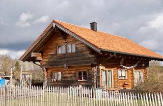 Haus kaufen in 93352 Rohr, Rohr in Niederbayern - Bio-Naturstamm-Holzhaus für Naturliebhaber und Individualisten