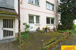 Wohnung kaufen in 59821 Arnsberg, Handwerker aufgepasst! - 3-Zimmer-Erdgeschosswohnung mit Terrasse