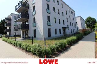 Wohnung kaufen in Dachsweg 61, 14974 Ludwigsfelde, Solide vermietete, barrierearme 2- Raum Eigentumswohnung mit Balkon im Zentrum von Ludwigsfelde!