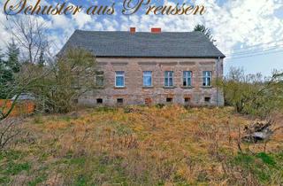 Haus kaufen in 15306 Vierlinden, Schuster aus Preussen - historischer 3 Seithof im Oderbruch, auf ca. 8.000 m² Grund mit ca. 29 He...