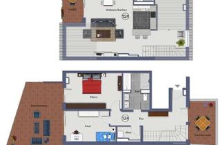 Wohnung kaufen in 82327 Tutzing, Maisonettewohnung mit 3 Terrassen