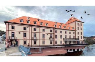 Gewerbeimmobilie kaufen in 76593 Gernsbach, bei Baden Baden ! hochwertige Gastronomieflächen in bester Flußlage mit Denkmal AfA