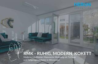 Wohnung kaufen in 71364 Winnenden, RMK- RUHIG, MODERN, KOKETT - 3,5-Zi.-Maisonette-Wohnung mit Terrasse und TG-Stellplatz in Winnenden