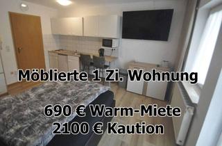 Immobilie mieten in Wiesengrund, 74579 Fichtenau, ab 01.04. - möblierte 1 Zimmer Wohnung in Fichtenau - Wildenstein