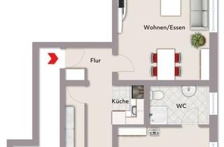 Wohnung mieten in 46242 Vonderort, Attraktive 2,5 Raum- Souterrainwohnung !