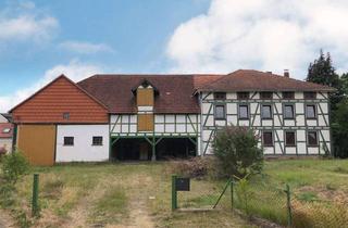 Haus kaufen in 34359 Reinhardshagen, Gebäudeensemble mit großem Grundstück für Modernisierer und Projektentwickler in Reinhardshagen