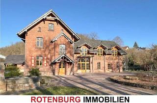 Haus mieten in 36199 Rotenburg, Repräsentatives Anwesen: ehemaliges Forsthaus mit Loft / Gewerbe, liebevoll saniert, in Rotenburg an