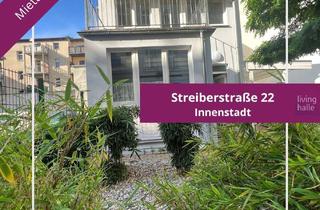Wohnung mieten in Streiberstraße 22, 06110 Halle, Ein Gartenhaus im südlichen Zentrum mit Dachterrasse