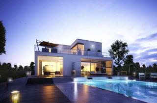 Haus kaufen in 56727 Mayen, Ein Traum in Weiß! Lichtdurchflutetes Domizil im Bauhaus-Stil, Exklusives Baugrundstück