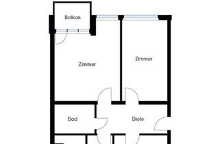 Wohnung kaufen in An Den Eichen 3 A, 14513 Teltow, Willkommen Zuhause im Grünen - 3 Zimmer mit Balkon & Stellplatz
