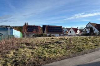 Grundstück zu kaufen in Lindenweg 34, 86399 Bobingen, Provisionsfrei: wunderschönes Baugrundstück in ruhiger Lage mit Genehmigung für 2 DHH, 3 RH oder EFH