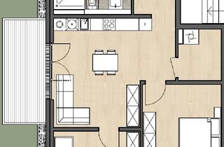 Wohnung mieten in 67577 Alsheim, 3-Zimmer-Wohnung mit Terrasse in Alsheim