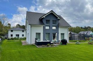 Einfamilienhaus kaufen in 27726 Worpswede, Modernes 4-Zimmer-Einfamilienhaus mit KfW-55-Standard und Erdwärmepumpe