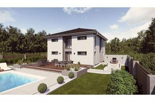 Villa kaufen in 55435 Gau-Algesheim, Massive Stadtvilla in Fertighaus-Bauweise von Einsteinhaus.