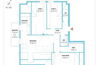 Wohnung kaufen in Schulstraße 23, 64653 Lorsch, Neubau Attraktive 4-Zimmer-Dachgeschosswohnung