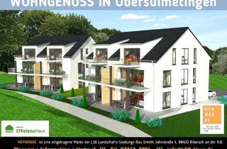 Wohnung kaufen in 88471 Laupheim, Laupheim - ZWEI PROJEKTIERTE SECHS FAMILIENHÄUSER, Schöne voll besonnte 3,5 Zimmer Neubau-Eigentumswohnung mit Südbalkon