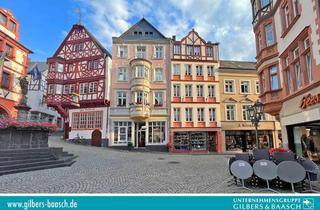 Gewerbeimmobilie kaufen in 54470 Bernkastel-Kues, Traditionsreiches Café direkt am Marktplatz mit attraktiver Maisonette-Wohnung in Bernkastel-Kues