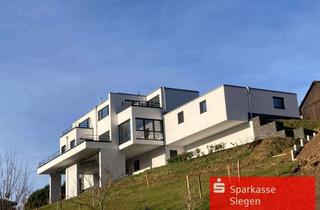 Haus kaufen in 57250 Netphen, Neuwertiges Architektenhaus mit unverbaubarem Panoramablick und drei Garagen in Netphen-Brauersdorf