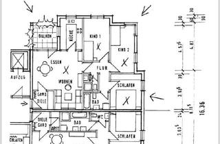 Wohnung kaufen in 73207 Plochingen, Plochingen - Provisionfreie 4-Zimmer Wohnung mit Balkon in renoviertem Zustand