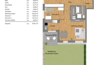 Wohnung kaufen in Sophie-Scholl-Straße 20, 76297 Stutensee, Großzügige 4-Zimmer-Wohnung mit Gartenanteil (Nr. 27)