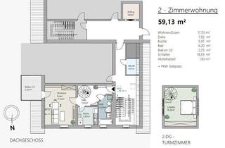 Wohnung mieten in Altenstadt 20, 93413 Cham, 2-Zimmer Wohnung Cham - Altenstadt zu vermieten