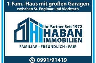Haus kaufen in 94371 Rattenberg, 1-Fam.-Haus mit großen Garagen zw. St. Englmar und Viechtach