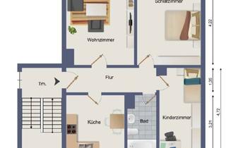 Immobilie mieten in 98544 Zella-Mehlis, Altersgerechte 3-Raum-Wohnung!