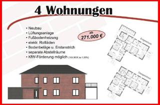 Wohnung kaufen in 28857 Syke, Syke - Energieeffizienter Neubau von vier Eigentumswohnungen in Barrien bei Syke