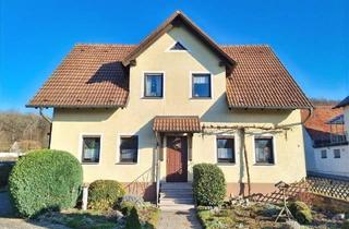 Haus kaufen in 96181 Rauhenebrach, Rauhenebrach - Steigerwaldidylle... gemütliches, sehr gepflegtes 1-2 Fam.-Wohnhaus mit Nebengebäude, Garagen und großem Garten, Grd. 1.514m²