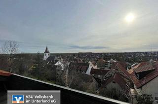 Wohnung kaufen in 74226 Nordheim, VBU Immobilien - Traumhafter unverbaubarer Panoramablick über Nordheim