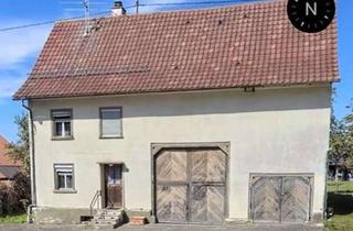 Haus kaufen in 88356 Ostrach, Einfamlienhaus mit Grundstück für Handwerker oder Neubau