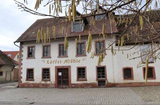 Immobilie kaufen in 79235 Vogtsburg, Besondere Gelegenheit! Denkmalgeschütztes Mühlengebäude aus dem 19. Jahrhundert in Burkheim
