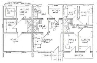 Haus kaufen in 85652 Pliening, Sanierungsbedürftiges 5-Zimmer-Reihenmittelhaus in Pliening