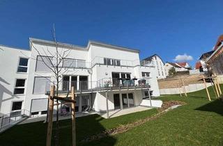Wohnung kaufen in Schafgasse 18, 73433 Aalen, 4-Zimmer-Neubauwohnung mit Terrasse und Gartenanteil in Aalen-Wasseralfingen
