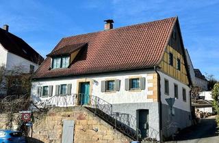 Haus kaufen in 95326 Kulmbach, Kulmbach - Willkommen in Ihrem zukünftigen Zuhause! Historisches Fachwerkhaus mit Charme und kleinem Garten