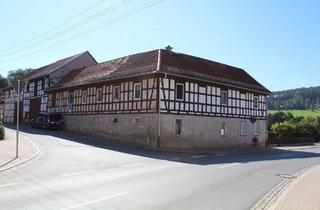 Mehrfamilienhaus kaufen in 07381 Pößneck, Pößneck - Mehrfamilienhaus mit Scheune