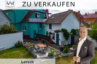 Einfamilienhaus kaufen in Hügelstraße 25, 64653 Lorsch, Kernsaniertes Einfamilienhaus mit großem Garten (Bauland) im Herzen von Lorsch