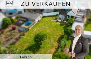 Grundstück zu kaufen in Hügelstraße 25, 64653 Lorsch, Charmantes rückwärtiges Baugrundstück im Herzen von Lorsch