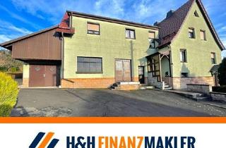 Haus kaufen in 98593 Floh-Seligenthal, Floh-Seligenthal - Großes Wohnhaus mit Garagen und Ausbaupotential