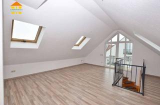 Wohnung kaufen in Sachsenburger Weg, 09669 Frankenberg, Individuelle Maisonette-Wohnung mit fünf Balkonen in ruhiger Wohnlage!