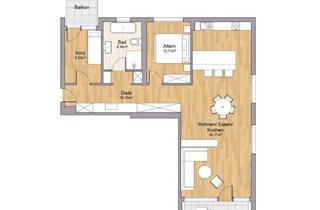 Wohnung mieten in Illenauer Straße 43-53, 77855 Achern, Familienfreundliche 3 Zimmer -Wohnung (Wohnungstyp 10)