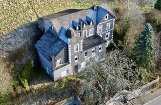 Villa kaufen in 56766 Berenbach, 'Villa Carina', Gasthaus, Pension, nahe Nürburgring, 12 Zimmer, Saal, Grundstück 3.500 m² ...