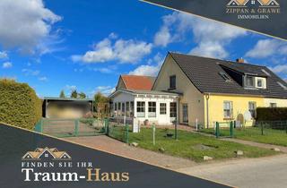 Doppelhaushälfte kaufen in 18314 Kenz-Küstrow, Modernisierte Doppelhaushälfte auf großzügigem Grundstück–Umfassende Renovierung zum Fertigstellen!