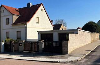Doppelhaushälfte kaufen in 06406 Bernburg (Saale), Provisionsfrei - Doppelhaushälfte mit einem vielfältig verwendbaren Grundstück
