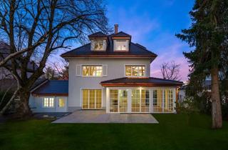 Villa kaufen in 81545 Harlaching, Erstbezug: Edel kernsanierte Familienvilla mit Stil, Charme und sonnigem Garten
