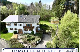Haus kaufen in 82433 Bad Kohlgrub, Luxuriöses Anwesen mit Einliegerwohnung im Landhausstil am Waldrand - Weitblick & Rehe am Garten