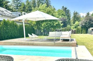 Haus mieten in 81249 Lochhausen, Luxuriöses Anwesen mit Pool und großem Garten an der Aubinger Lohe