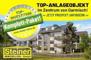Mehrfamilienhaus kaufen in 82467 Garmisch-Partenkirchen, Im Paket: Neubau-Mehrfamilienhaus im Zentrum mit 17 Wohungen, TG-Pätze