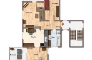 Wohnung mieten in 94469 Deggendorf, Wohnen auf Zeit! Gemütliche 3-Zimmer Wohnung mit Balkon und Terrasse