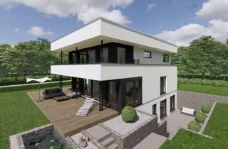 Villa kaufen in 64832 Babenhausen, LUXHAUS! Bauhaus-Villa in altstadtnaher Lage - KFW40 !